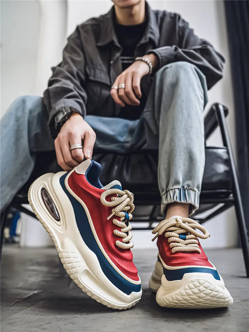 New 1869 Men's Leather Sports Shoes