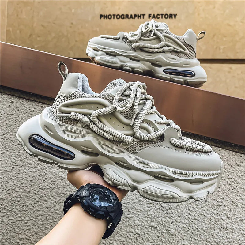 New 1981 Men's Sneakers Platform Casual