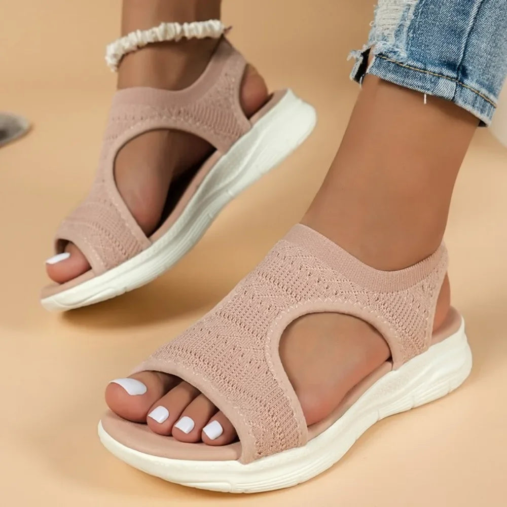 Summer Shoes  New Mesh Fish Platform Sandals Women's