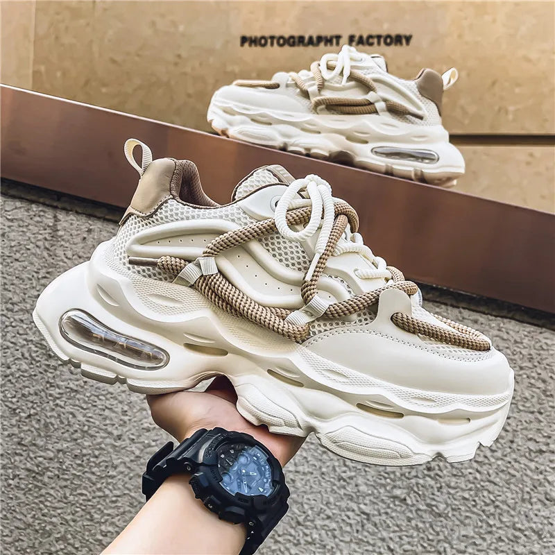 New 1981 Men's Sneakers Platform Casual