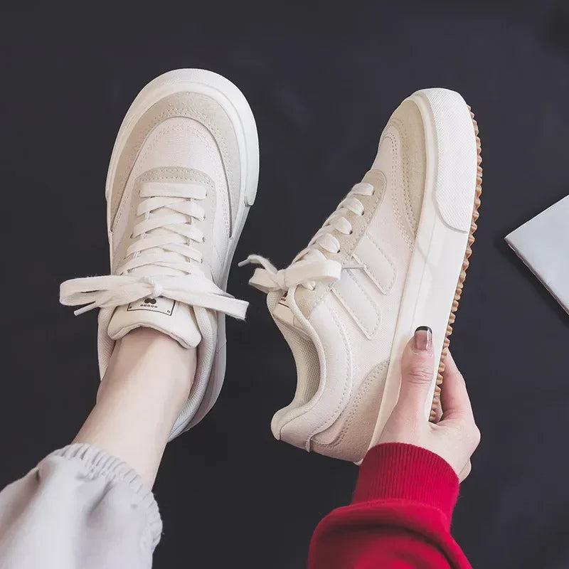 Women Vulcanize Shoes Casual Platform Sneakers Vintage