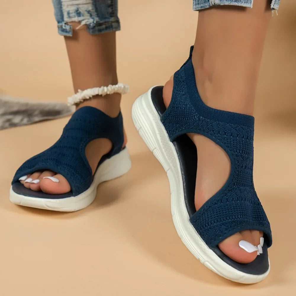 Summer Shoes  New Mesh Fish Platform Sandals Women's